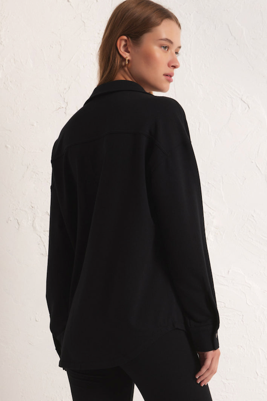 Shirt Jacket - Black