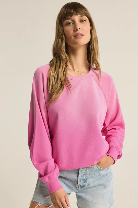 Washed Ashore Sweatshirt - Pink