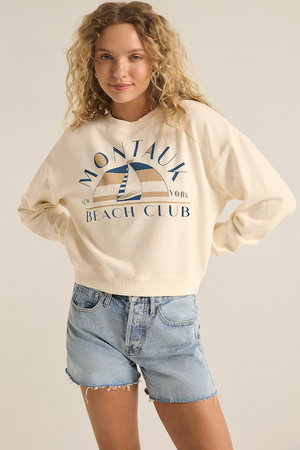 Montauk Sweatshirt - Sea Salt