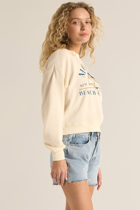 Montauk Sweatshirt - Sea Salt