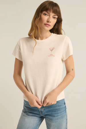 Extra Dirty Martini Tee - Sea Salt