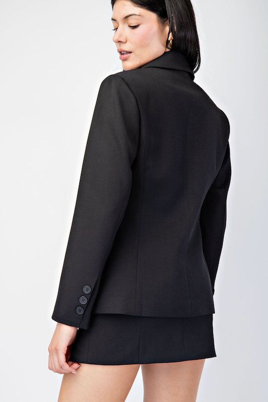 Tailored Blazer - Black