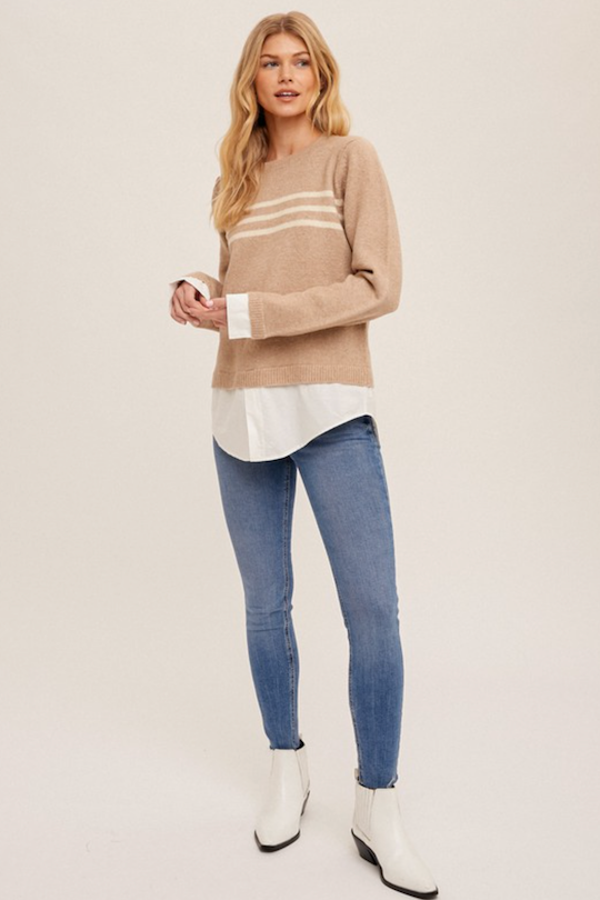 Sweater Tunic - Beige