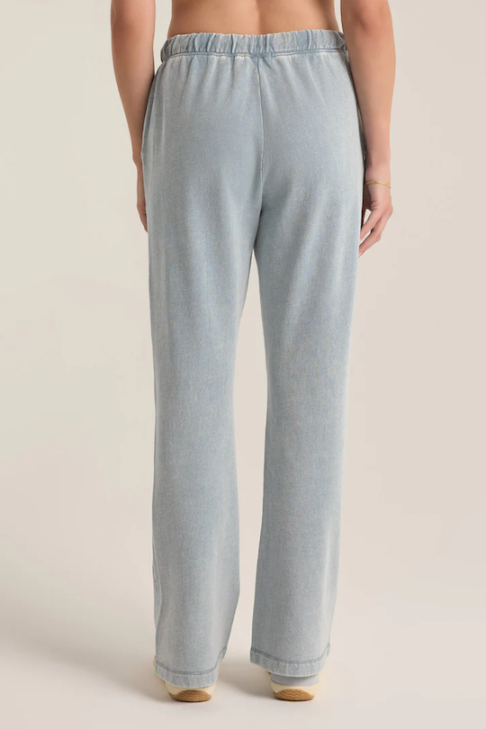 Knit Denim Pant - Washed Indigo