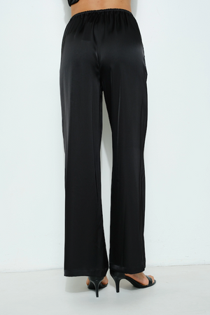 Satin Pants - Black